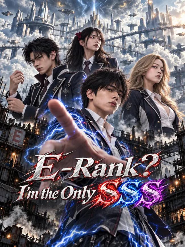 Official poster of E-Rank? I’m the Only SSS, as shown on NetShort
