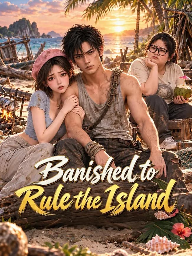 Official poster of Banished to Rule the Island, as shown on NetShort