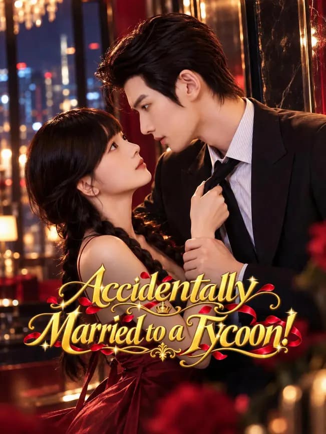 Official poster of Accidentally Married to a Tycoon!, as shown on NetShort