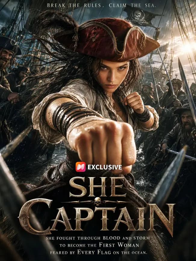 Official poster of She Captain, as shown on NetShort