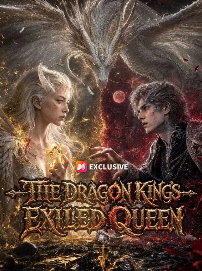 Official poster of The Dragon King's Exiled Queen, as shown on NetShort