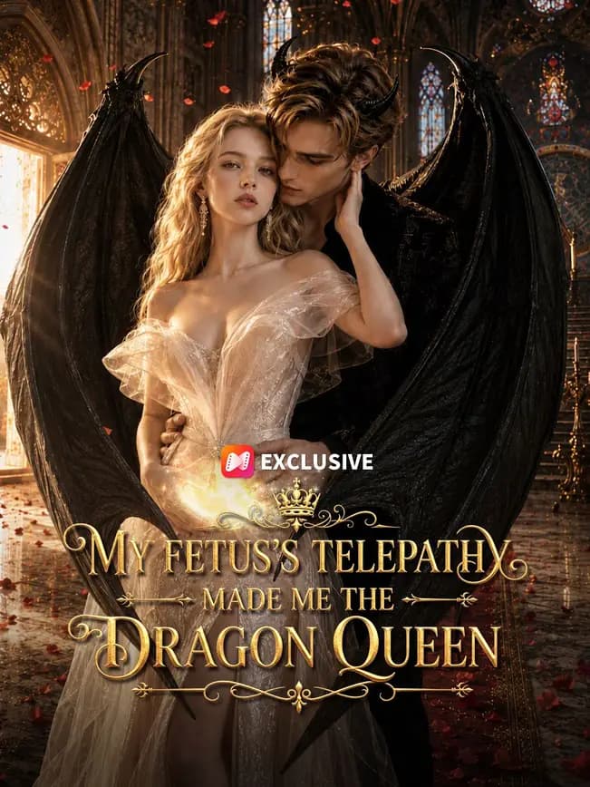 Official poster of My Fetus's Telepathy Made Me the Dragon Queen, as shown on NetShort