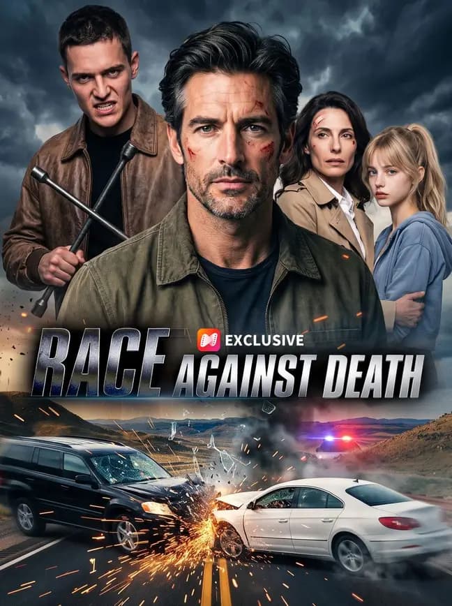 Official poster of Race Against Death, as shown on NetShort