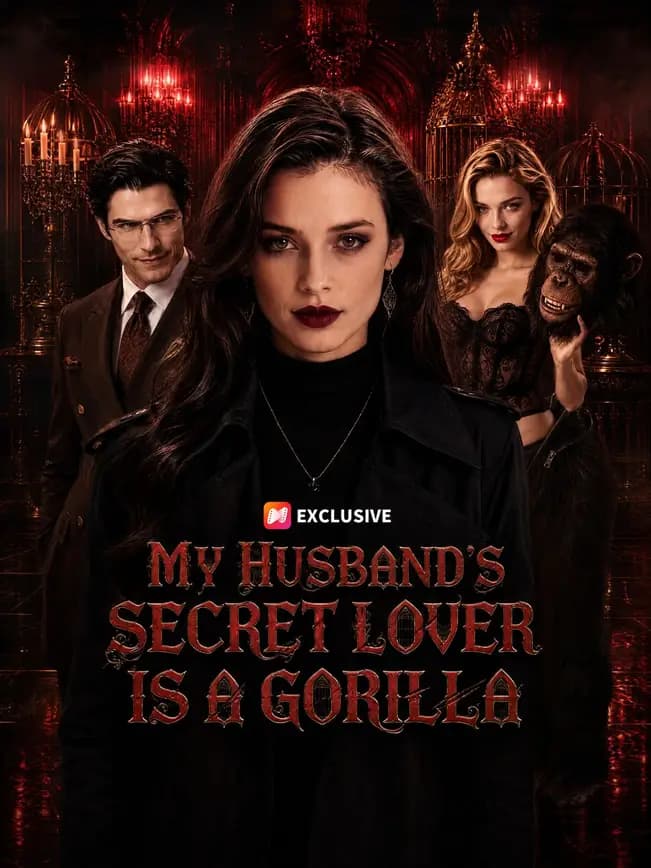 Official poster of My husband's secret lover is a gorilla, as shown on NetShort