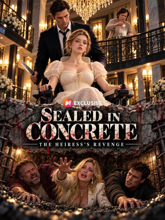 Official poster of Sealed in Concrete: The Heiress’s Revenge, as shown on NetShort