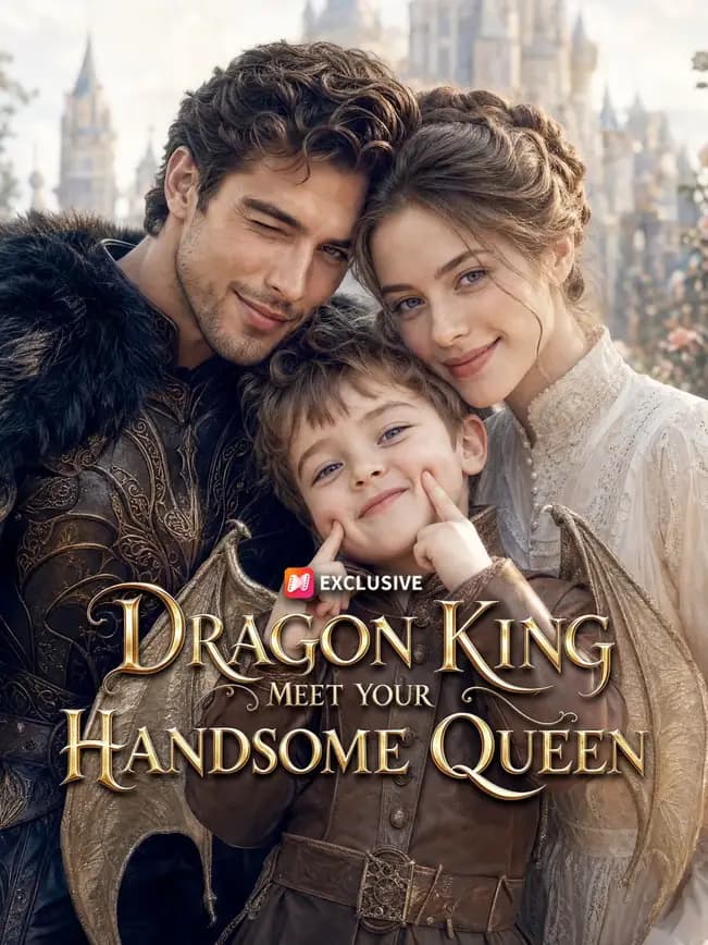 Official poster of Dragon King, Meet Your Handsome Queen, as shown on NetShort