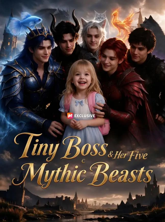 Official poster of Tiny Boss & Her Five Mythic Beasts, as shown on NetShort