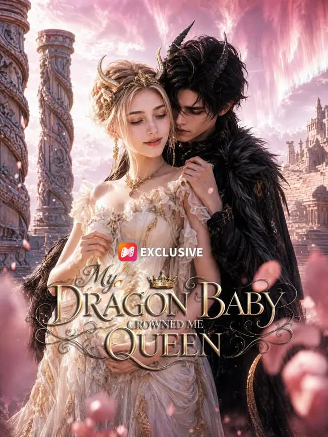 Official poster of My Dragon Baby Crowned Me Queen, as shown on NetShort