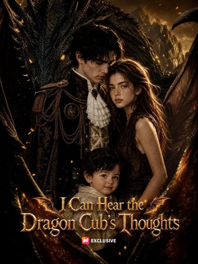 Official poster of I Can Hear the Dragon Cub's Thoughts, as shown on NetShort