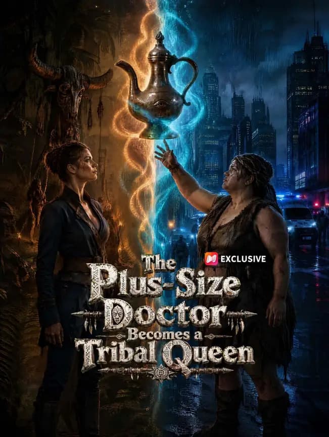 Official poster of The Plus-Size Doctor Becomes a Tribal Queen, as shown on NetShort