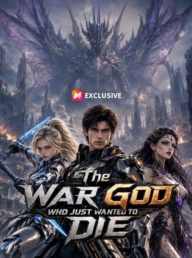 Official poster of The War God Who Just Wanted to Die, as shown on NetShort