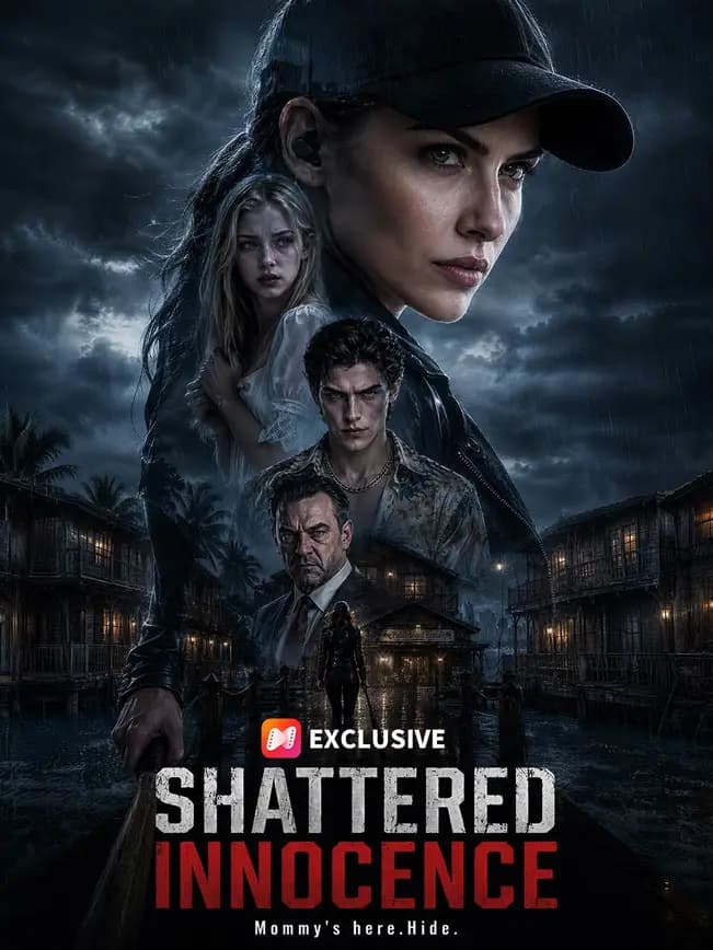 Official poster of Shattered Innocence, as shown on NetShort