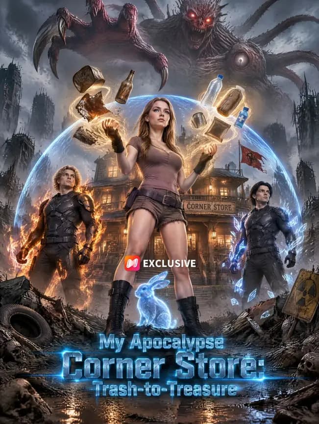 Official poster of My Apocalypse Corner Store: Trash-to-Treasure, as shown on NetShort