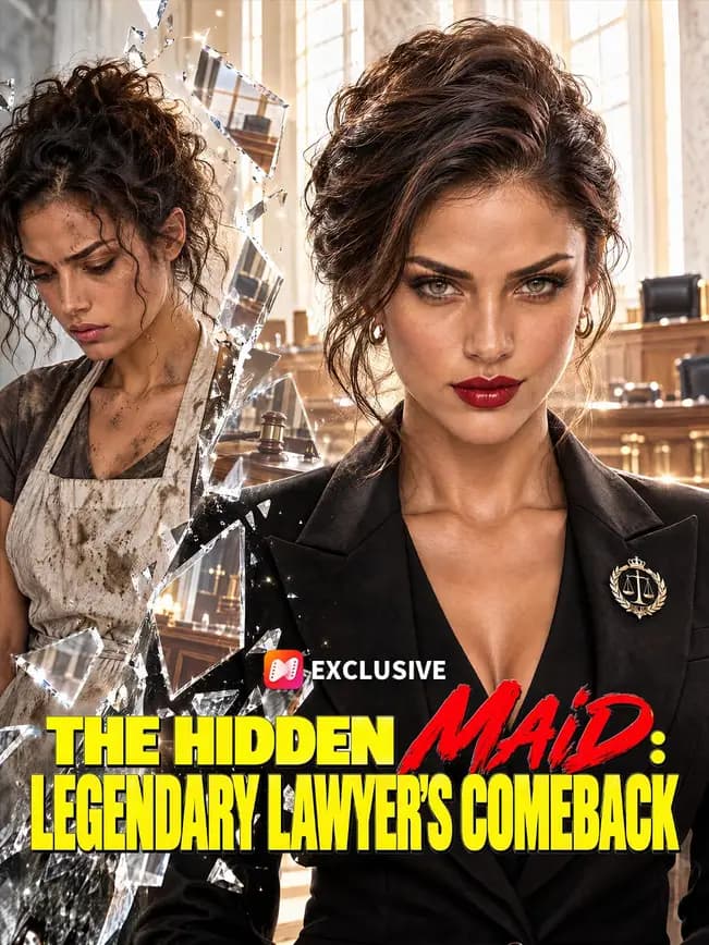 Official poster of The Hidden Maid:Legendary Lawyer's Comeback, as shown on NetShort