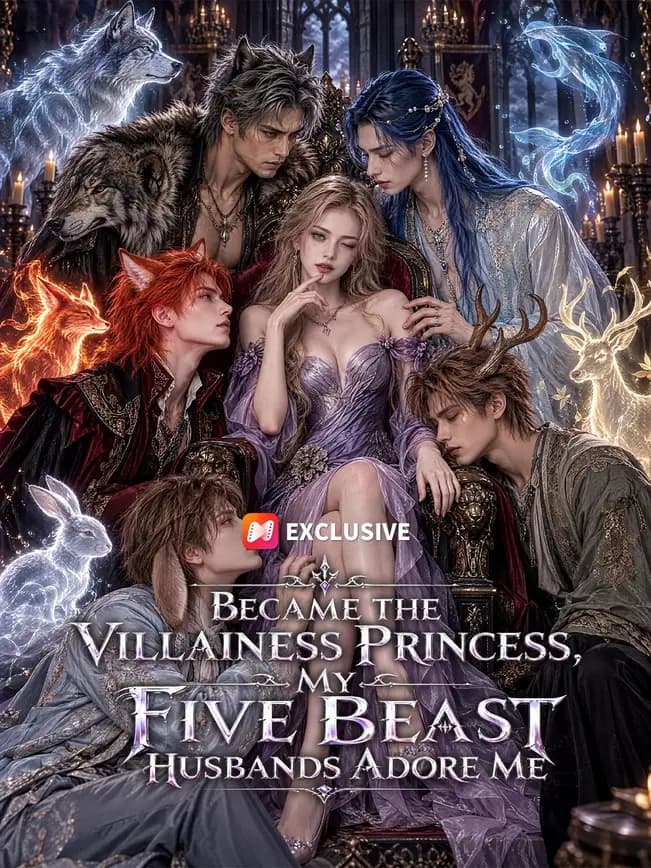 Official poster of Became the Villainess Princess, My Five Beast Husbands Adore Me, as shown on NetShort