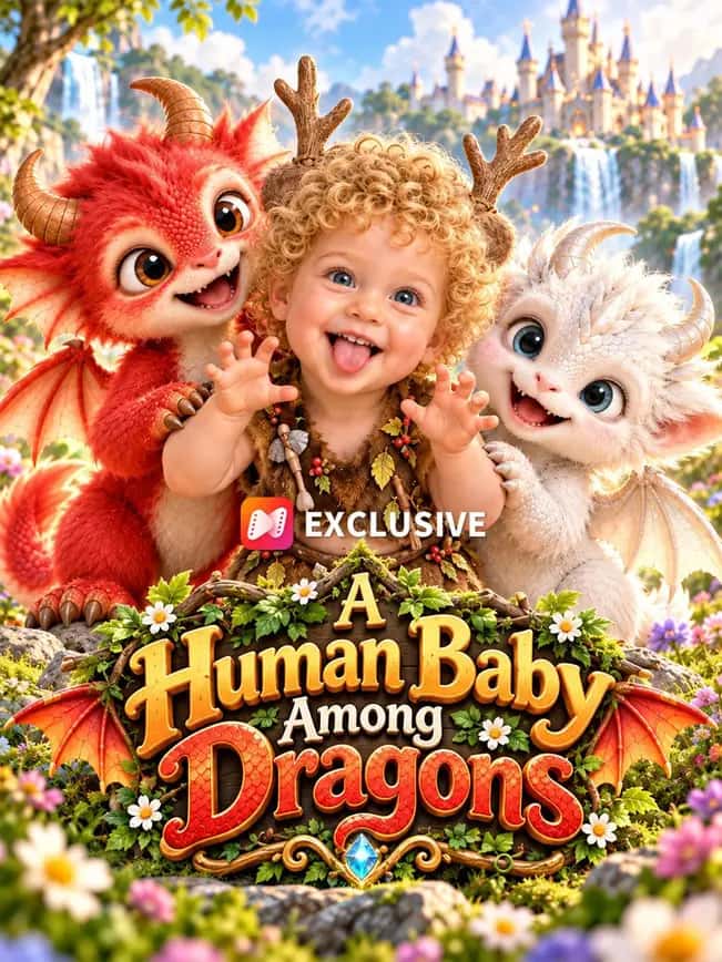 Poster of A Human Baby Among Dragons