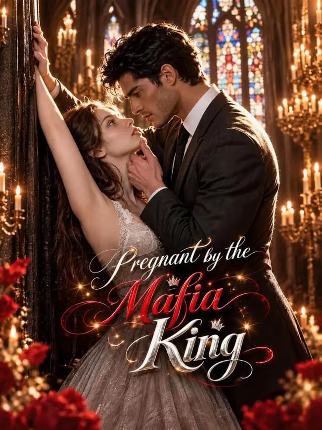 Official poster of Pregnant by the Mafia King, as shown on NetShort