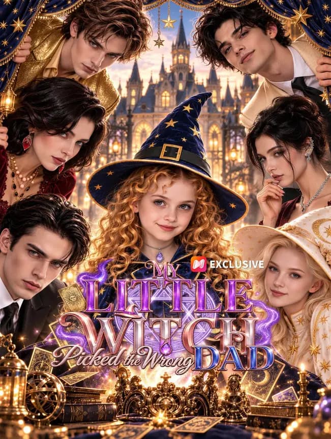 Official poster of My Little Witch Picked the Wrong Dad, as shown on NetShort