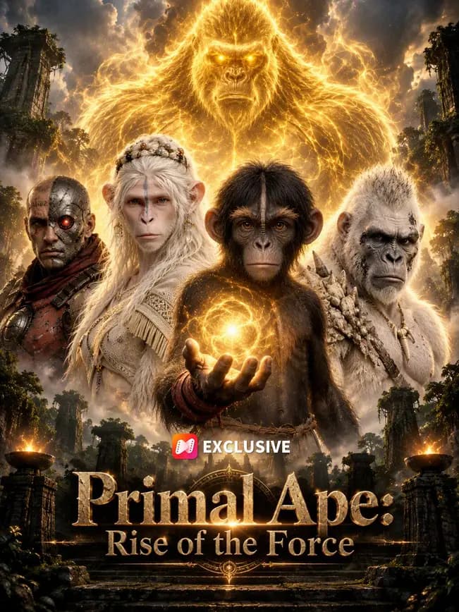 Official poster of Primal Ape: Rise of the Force, as shown on NetShort