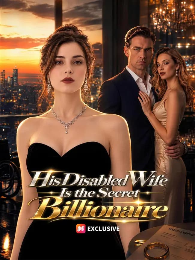 Official poster of His Disabled Wife Is the Secret Billionaire, as shown on NetShort