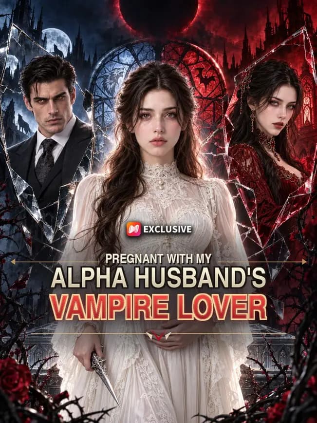 Official poster of Pregnant with My Alpha Husband's Vampire Lover, as shown on NetShort