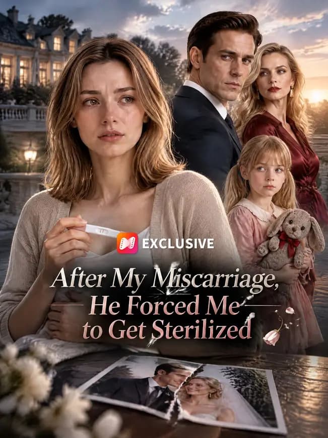 Official poster of After My Miscarriage, He Forced Me to Get Sterilized, as shown on NetShort
