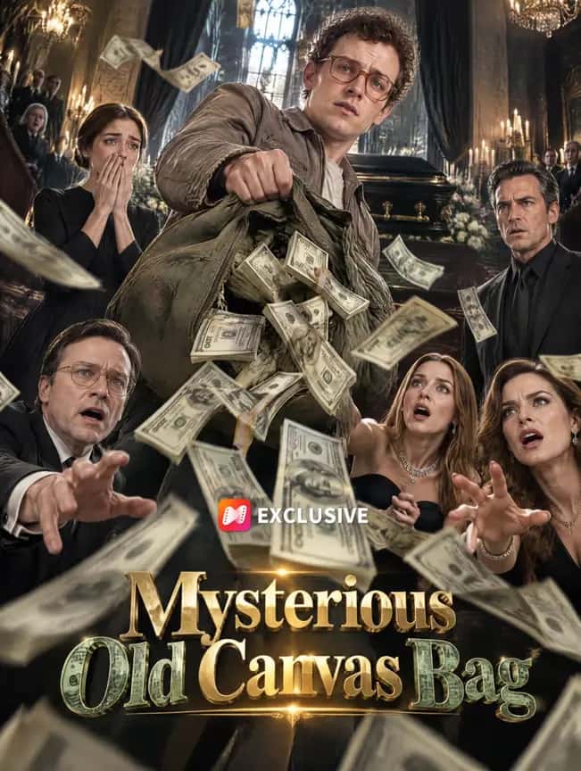 Poster of Mysterious Old Canvas Bag