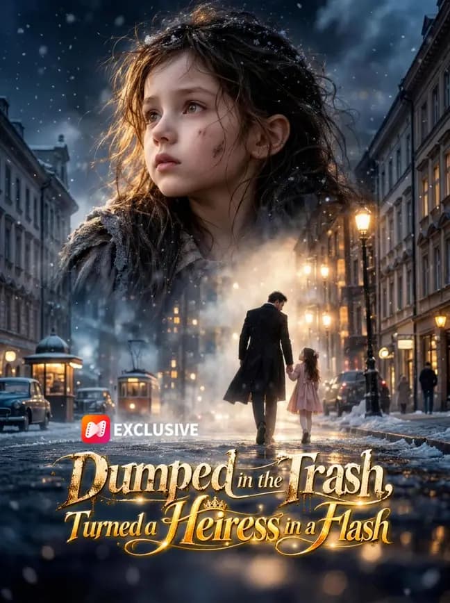 Official poster of Dumped in the Trash, Turned a Heiress in a Flash, as shown on NetShort