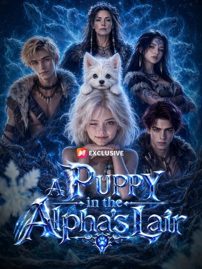 Official poster of A Puppy in the Alpha's Lair, as shown on NetShort