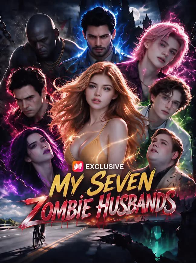 Official poster of My Seven Zombie Husbands, as shown on NetShort