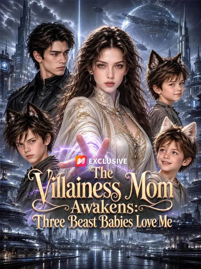 Official poster of The Villainess Mom Awakens: Three Beast Babies Love Me, as shown on NetShort