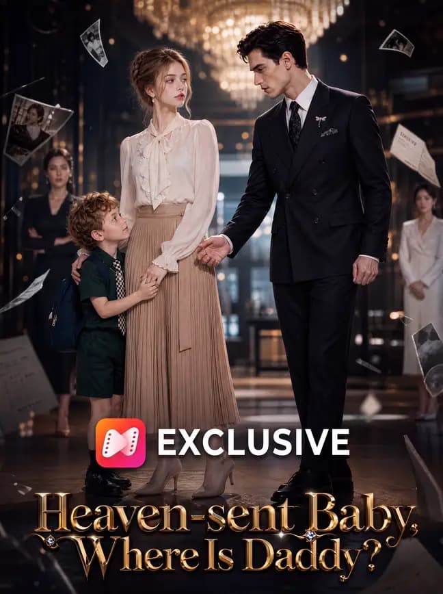 Official poster of Heaven-sent Baby,Where Is Daddy?, as shown on NetShort