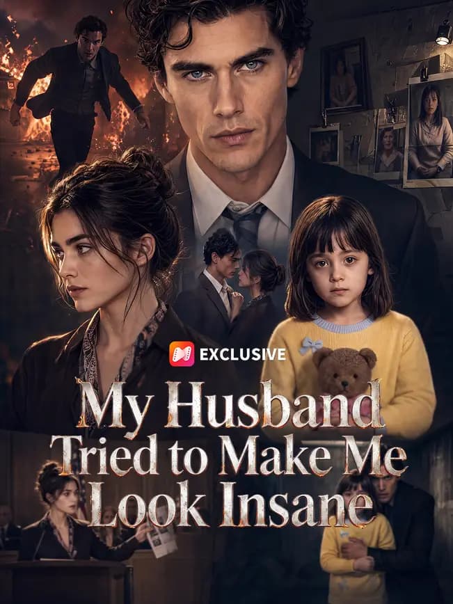 Official poster of My Husband Tried to Make Me Look Insane, as shown on NetShort