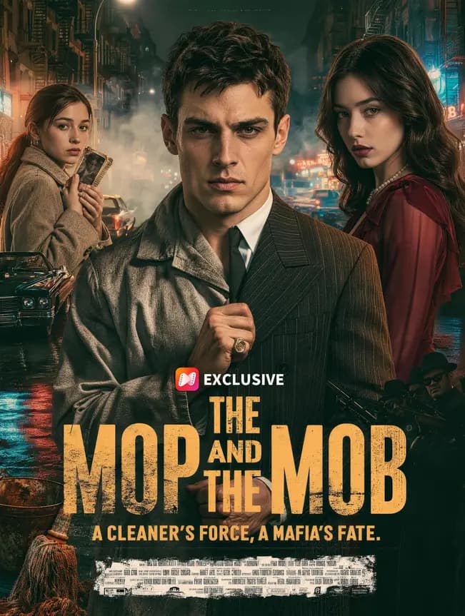 Official poster of The Mop and the Mob, as shown on NetShort