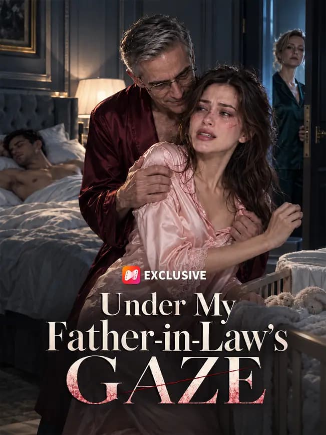 Official poster of Under My Father-in-Law’s Gaze, as shown on NetShort