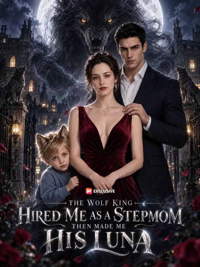 Official poster of The Wolf King Hired Me as a Stepmom, Then Made Me His Luna, as shown on NetShort