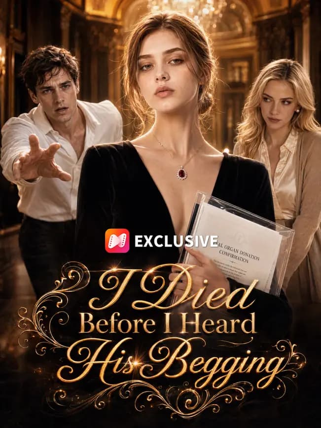 Official poster of I Died Before I Heard His Begging, as shown on NetShort