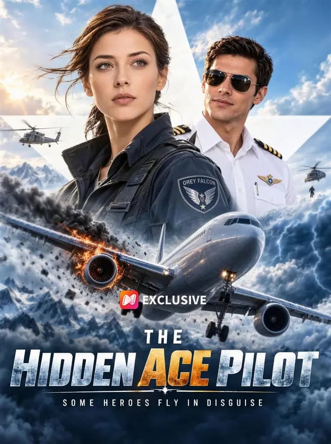 Official poster of The Hidden Ace Pilot, as shown on NetShort