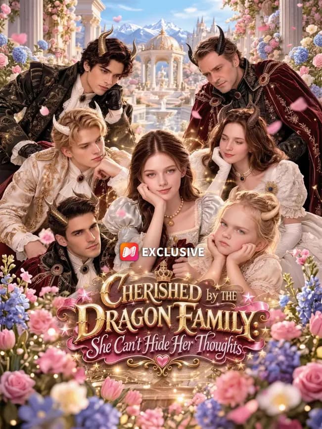 Official poster of Cherished by the Dragon Family: She Can’t Hide Her Thoughts, as shown on NetShort
