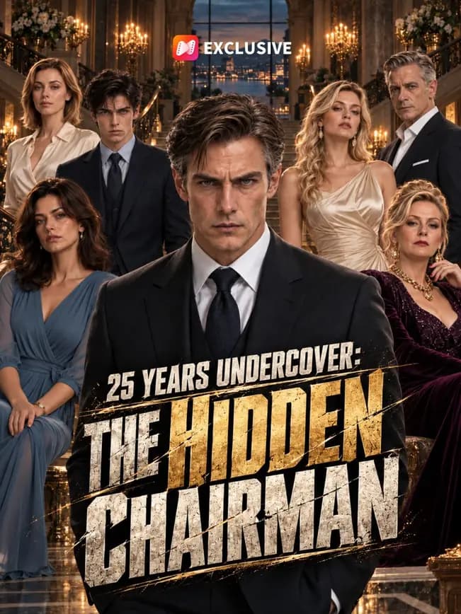 Official poster of 25 Years Undercover: The Hidden Chairman, as shown on NetShort