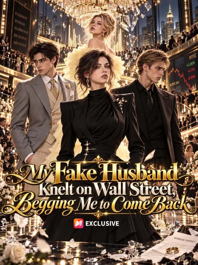 Poster of My Fake Husband Knelt on Wall Street,Begging Me to Come Back