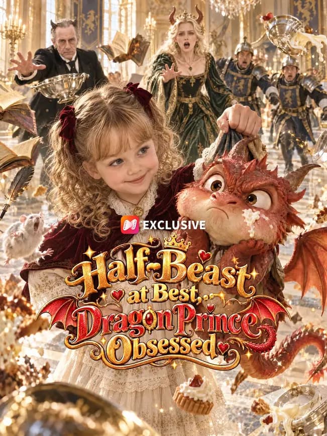 Official poster of Half-Beast at Best, Dragon Prince Obsessed, as shown on NetShort
