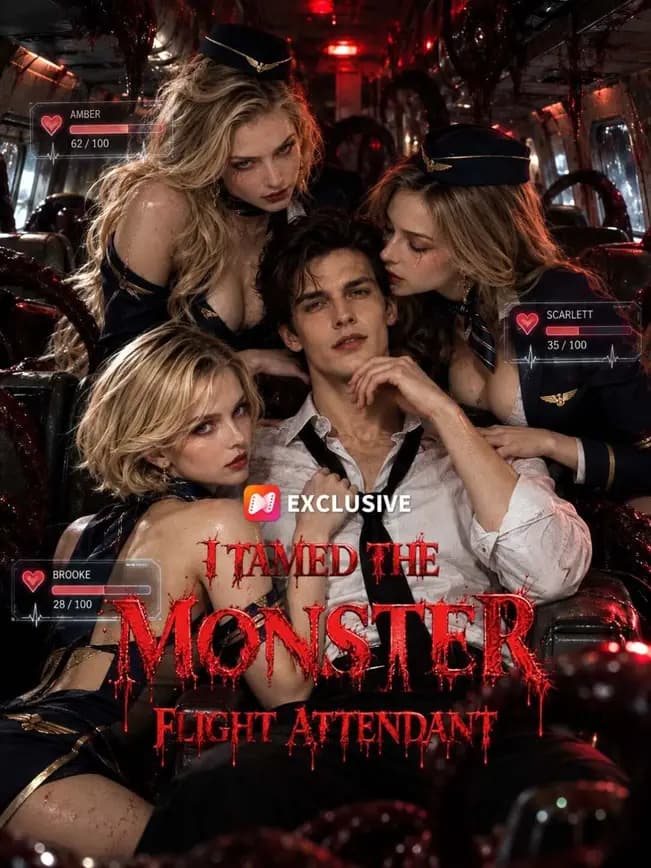 Official poster of I Tamed the Monster Flight Attendant, as shown on NetShort