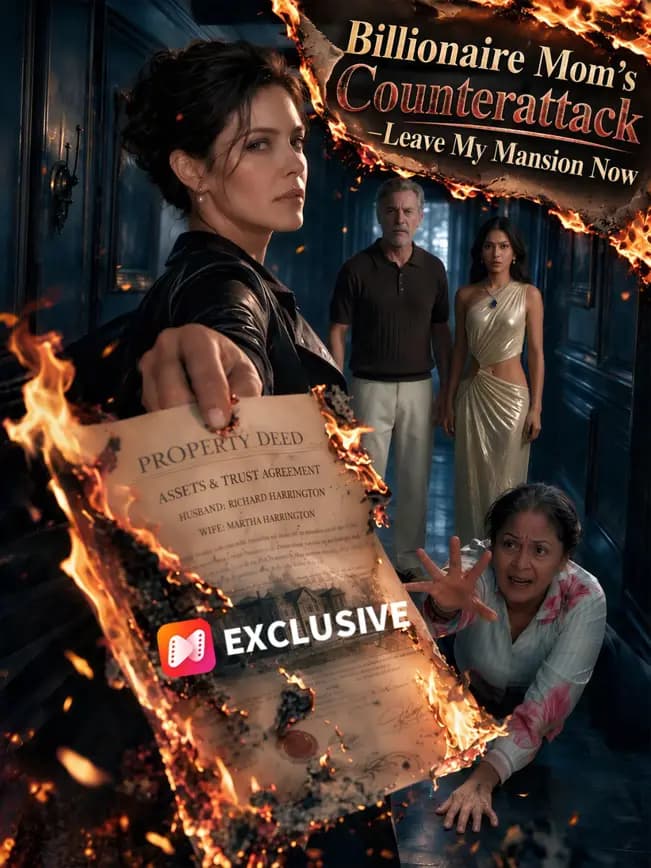 Official poster of Billionaire Mom's Counterattack_Leave My Mansion Now, as shown on NetShort