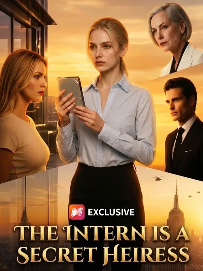 Official poster of The Intern is a Secret Heiress, as shown on NetShort