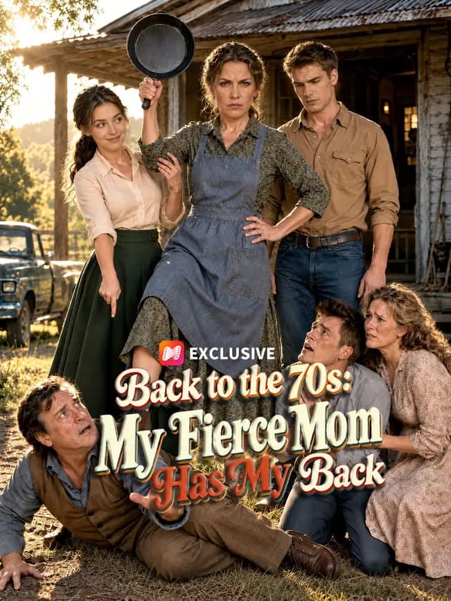Official poster of Back to the 70s: My Fierce Mom Has My Back, as shown on NetShort