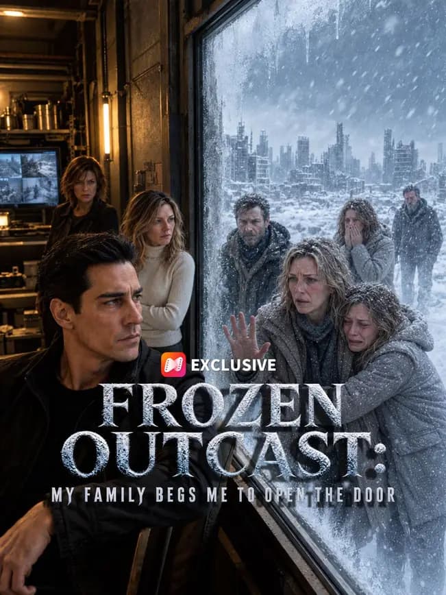 Official poster of Frozen Outcast: My Family Begs Me to Open the Door, as shown on NetShort