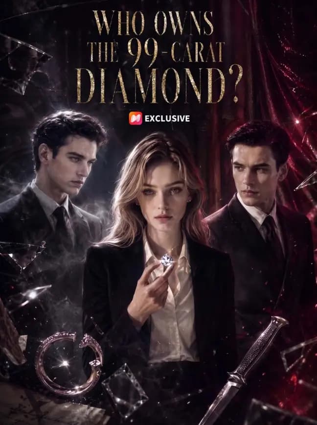 Official poster of WHO OWNS THE 99-CARAT DIAMOND?, as shown on NetShort