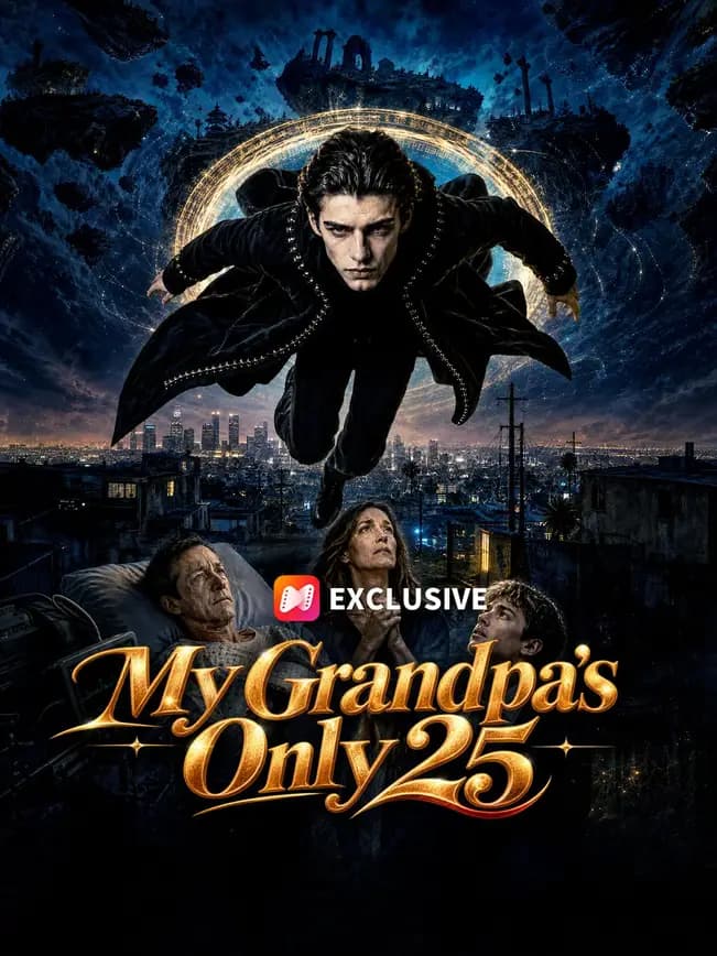 Official poster of My Grandpa's Only 25, as shown on NetShort