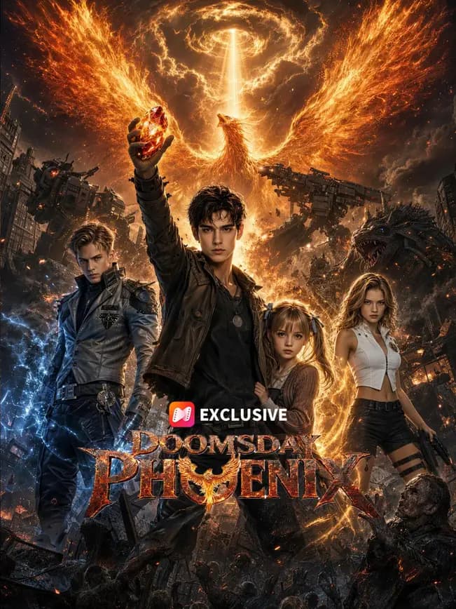 Official poster of Doomsday Phoenix, as shown on NetShort